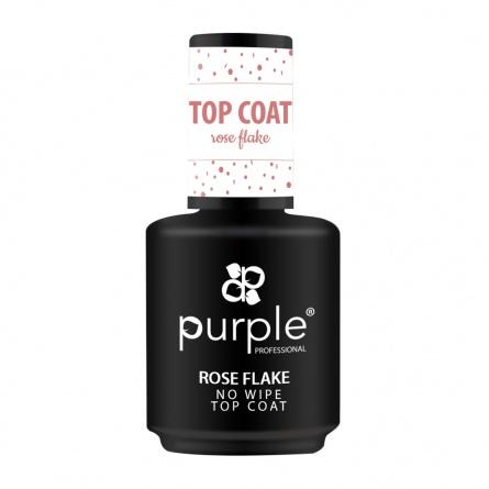 Top coat rose flake